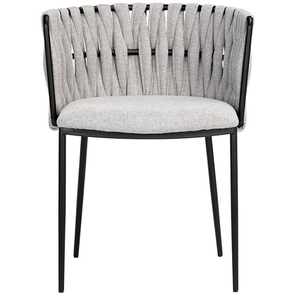 Home Fashion Sarai Dining Chair Belfast Heather Grey Set Of 2