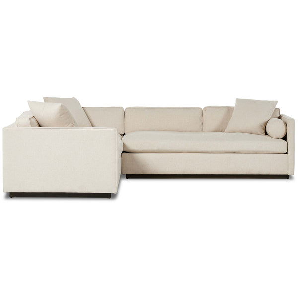 Home Fashion Sawyer 3 Piece Corner Sectional Antwerp Natural By Four Hands