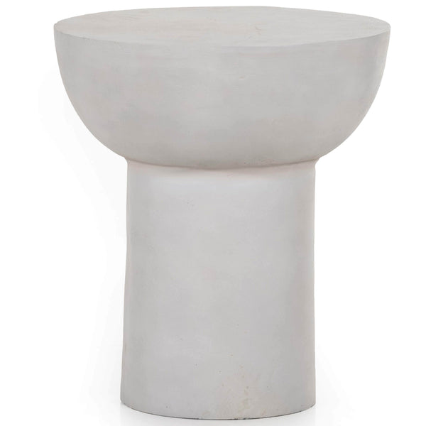 home fashion Searcy End Table Matte White by Four Hands