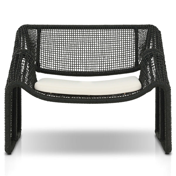 Home Fashion Selma Outdoor Chair Black Hyacinth By Four Hands