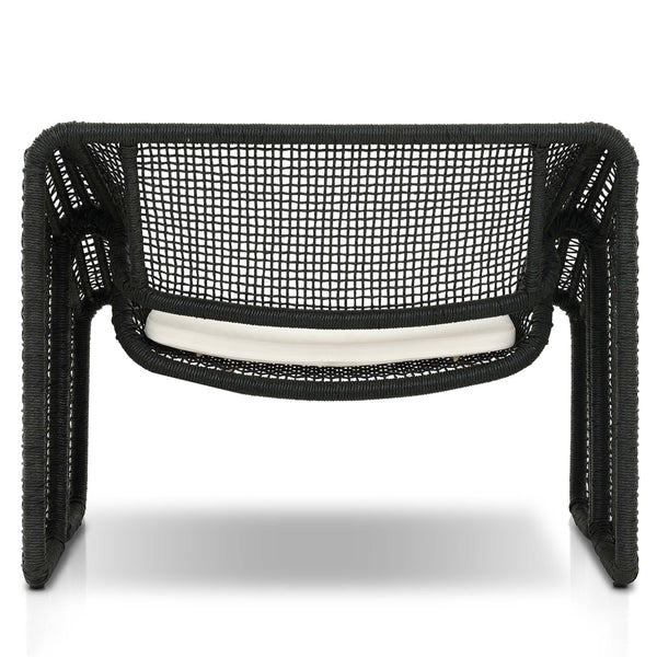 Home Fashion Selma Outdoor Chair Black Hyacinth By Four Hands