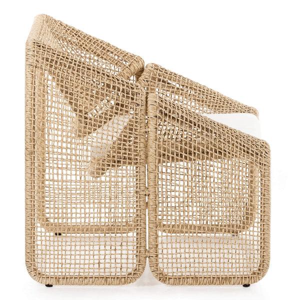 Home Fashion Selma Outdoor Chair Natural Hyacinth By Four Hands