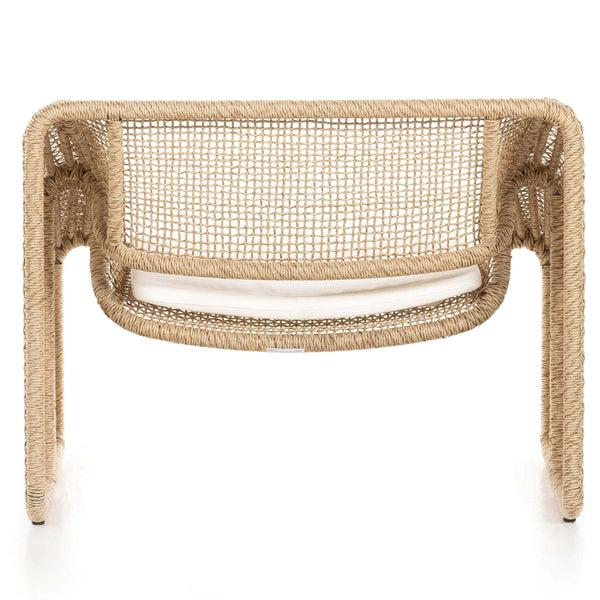 Home Fashion Selma Outdoor Chair Natural Hyacinth By Four Hands