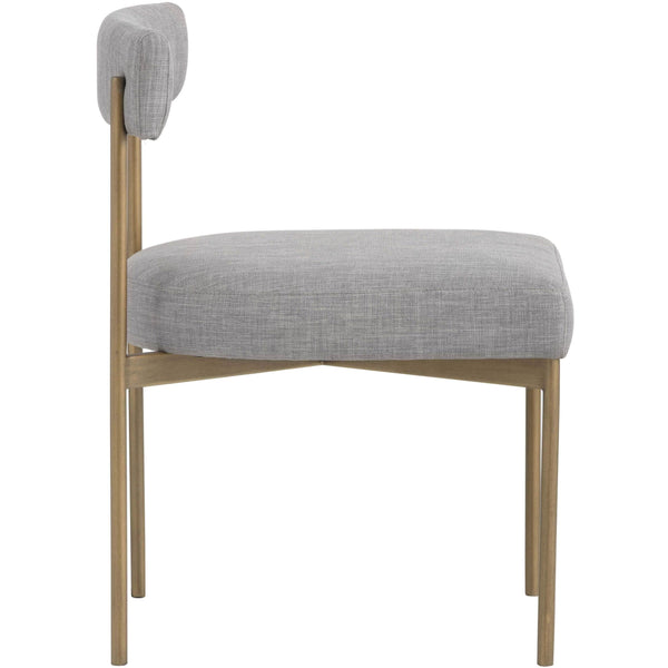 Home Fashion Seneca Dining Chair Arena Cement Set Of 2