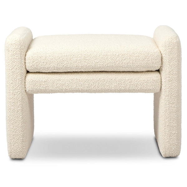 Home Fashion Serena Ottoman Durham Cream By Four Hands