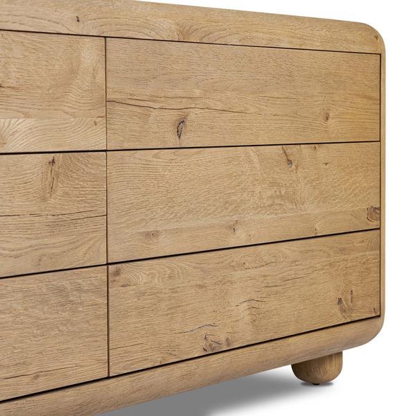Home Fashion Sheldon 6 Drawer Dresser Worn Oak By Four Hands