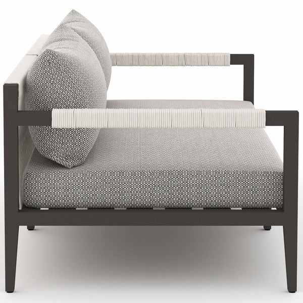 Home Fashion Sherwood 63" Outdoor Sofa Faye Ash/Bronze By Four Hands