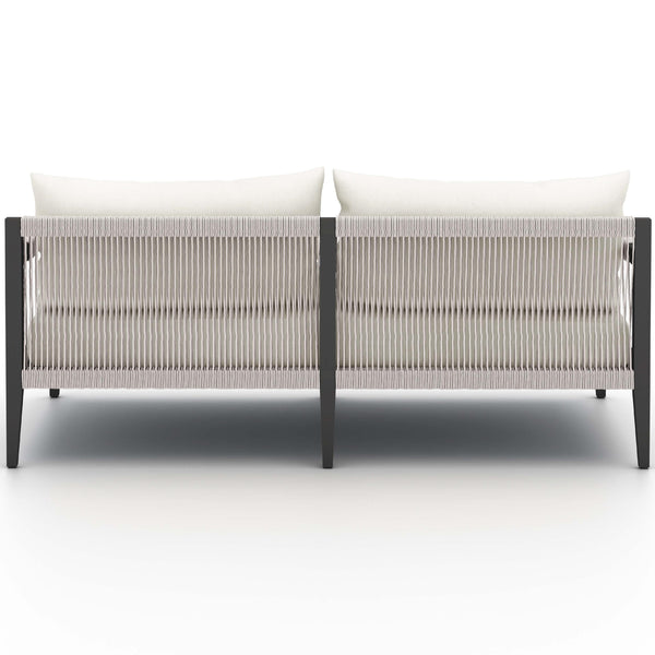 Home Fashion Sherwood 63" Outdoor Sofa Natural Ivory/Bronze By Four Hands