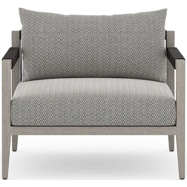 Home Fashion Sherwood Outdoor Chair Faye Ash/Weathered Grey By Four Hands
