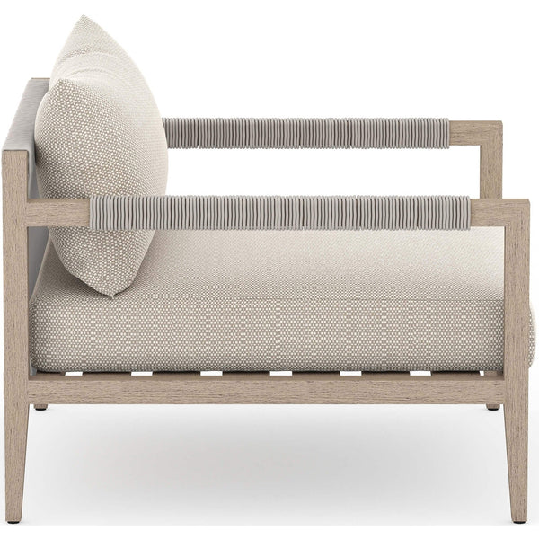 Home Fashion Sherwood Outdoor Chair Faye Sand/Washed Brown By Four Hands