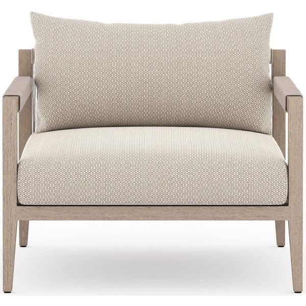 Home Fashion Sherwood Outdoor Chair Faye Sand/Washed Brown By Four Hands