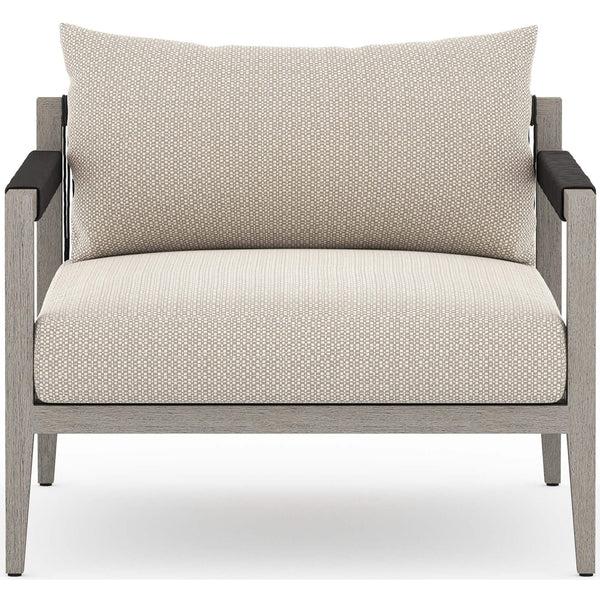 Home Fashion Sherwood Outdoor Chair Faye Sand/Weatherd Grey By Four Hands