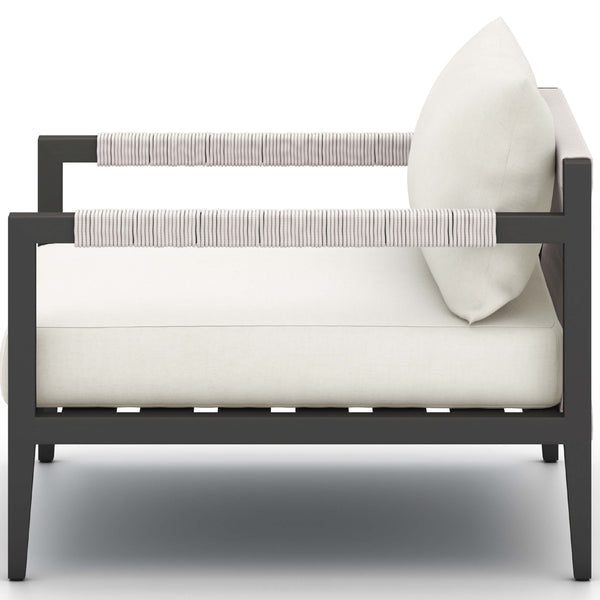 Home Fashion Sherwood Outdoor Chair Natural Ivory/Bronze By Four Hands