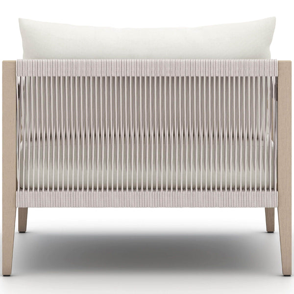 Home Fashion Sherwood Outdoor Chair Natural Ivory/Washed Brown By Four Hands