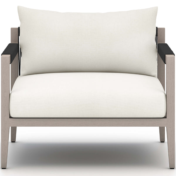 Home Fashion Sherwood Outdoor Chair Natural Ivory/Weathered Grey By Four Hands