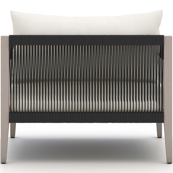 Home Fashion Sherwood Outdoor Chair Natural Ivory/Weathered Grey By Four Hands