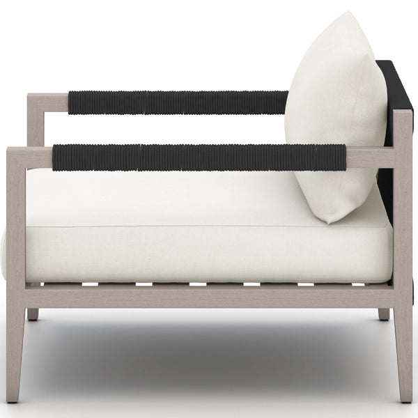 Home Fashion Sherwood Outdoor Chair Natural Ivory/Weathered Grey By Four Hands