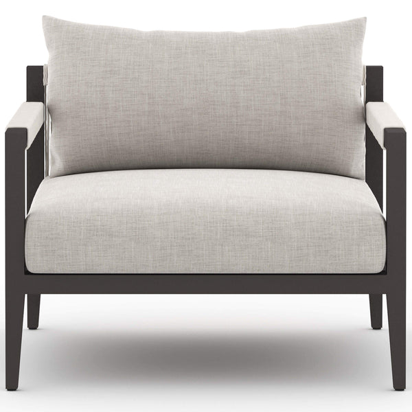 Home Fashion Sherwood Outdoor Chair Stone Grey/Bronze By Four Hands