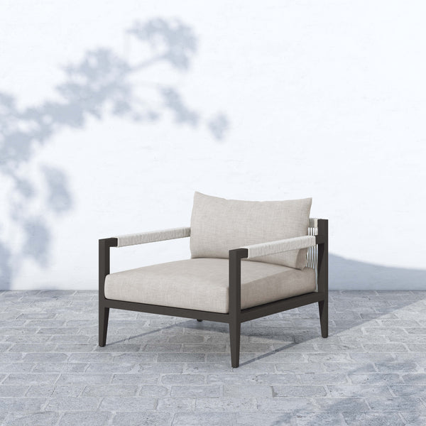 Home Fashion Sherwood Outdoor Chair Stone Grey/Bronze By Four Hands