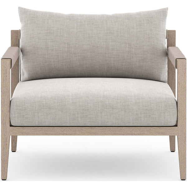 Home Fashion Sherwood Outdoor Chair Stone Grey/Washed Brown By Four Hands