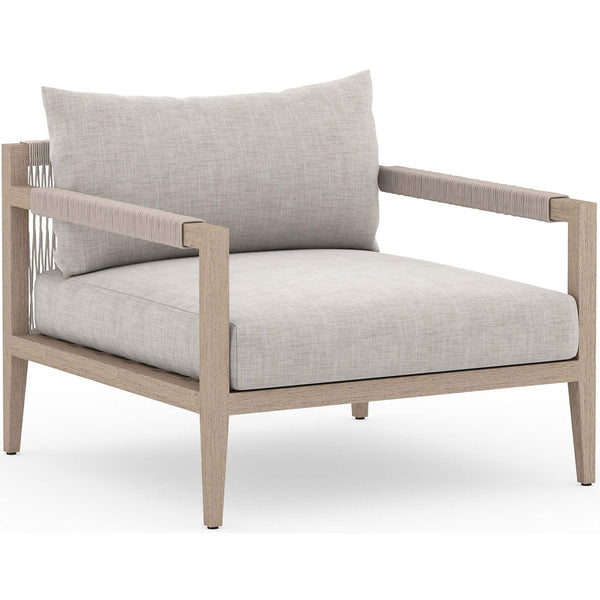 home fashion Sherwood Outdoor Chair Stone Grey/Washed Brown by Four Hands