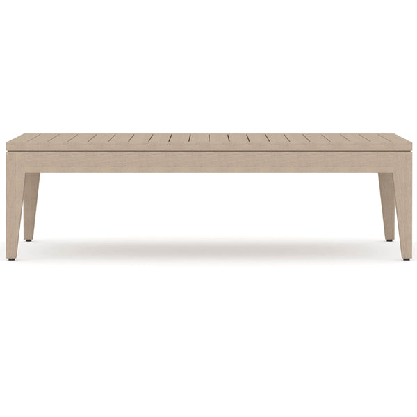 Home Fashion Sherwood Outdoor Coffee Table Washed Brown By Four Hands