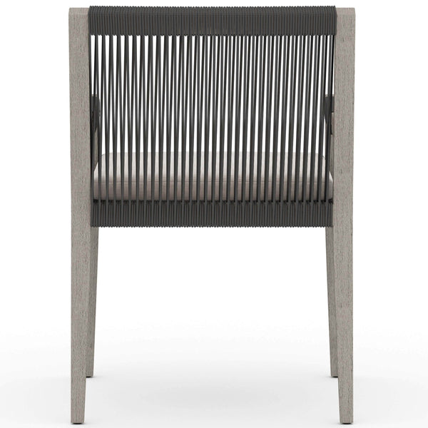 Home Fashion Sherwood Outdoor Dining Arm Chair Stone Grey/Weathered Grey Set Of 2 By Four Hands