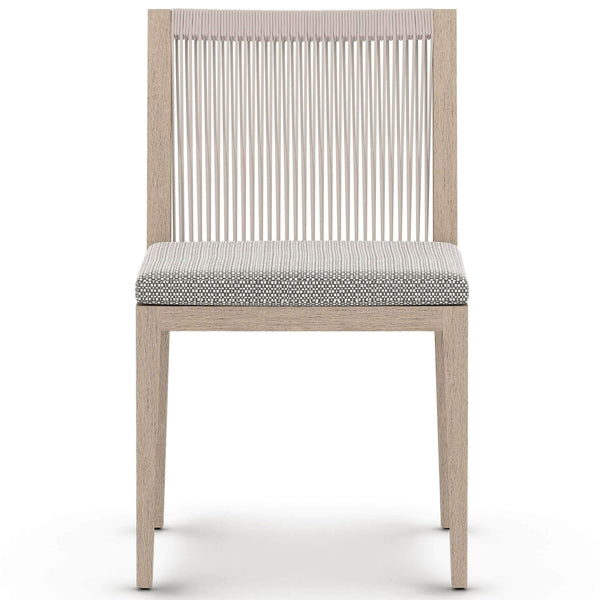 Home Fashion Sherwood Outdoor Dining Chair Faye Ash/Washed Brown Set Of 2 By Four Hands