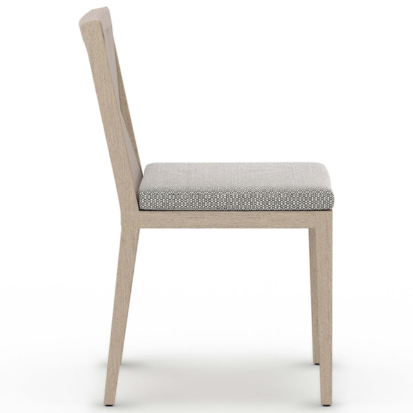 Home Fashion Sherwood Outdoor Dining Chair Faye Ash/Washed Brown Set Of 2 By Four Hands