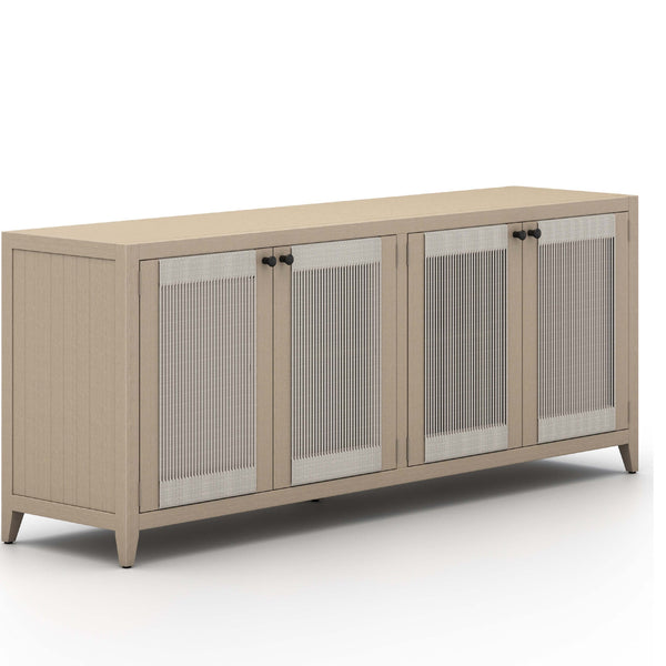 home fashion Sherwood Outdoor Sideboard Washed Brown by Four Hands