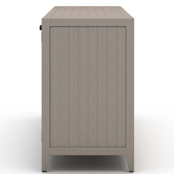 Home Fashion Sherwood Outdoor Sideboard Weathered Grey By Four Hands