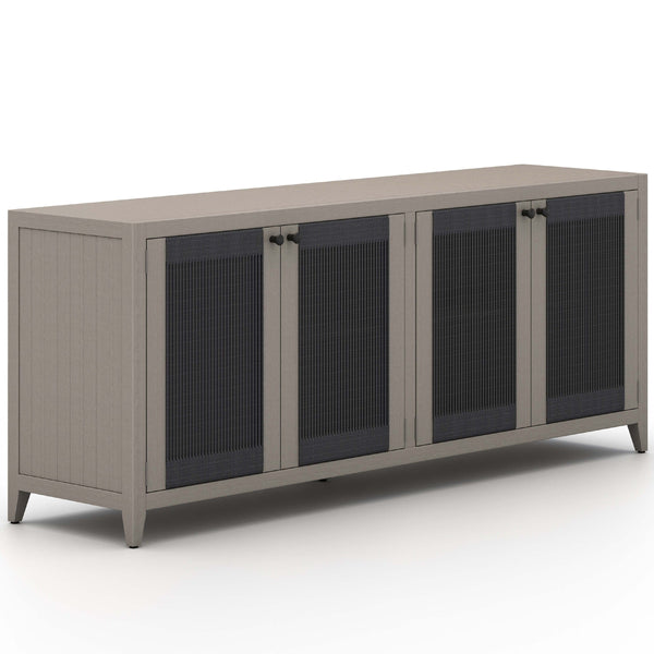 home fashion Sherwood Outdoor Sideboard Weathered Grey by Four Hands