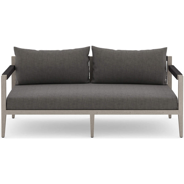 home fashion Sherwood Outdoor Sofa Charcoal/Weathered Grey by Four Hands