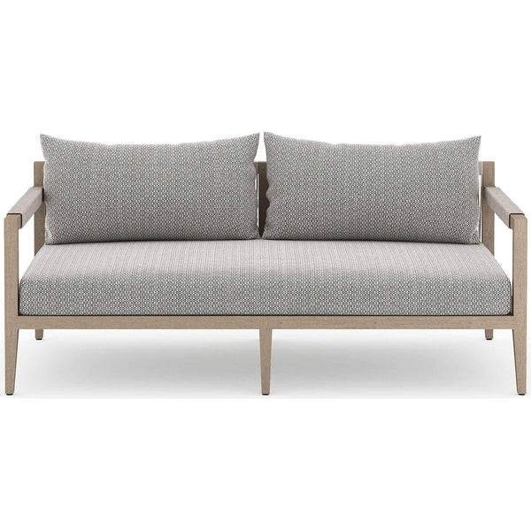 home fashion Sherwood Outdoor Sofa Faye Ash/Washed Brown by Four Hands