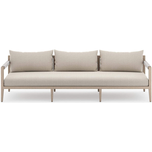 Home Fashion Sherwood Outdoor Sofa Faye Sand/Washed Brown By Four Hands