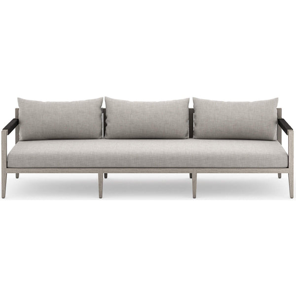 Home Fashion Sherwood Outdoor Sofa Stone Grey/Weathered Grey By Four Hands