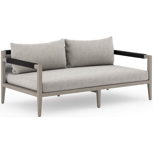 Home Fashion Sherwood Outdoor Sofa Stone Grey/Weathered Grey By Four Hands