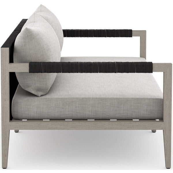 Home Fashion Sherwood Outdoor Sofa Stone Grey/Weathered Grey By Four Hands