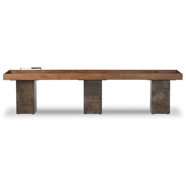 Home Fashion Shuffleboard Table Carbonized Black By Four Hands