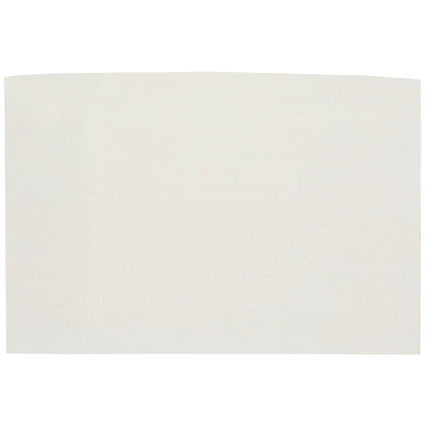 Home Fashion Silhouette 3 Drawer Nightstand Eggshell