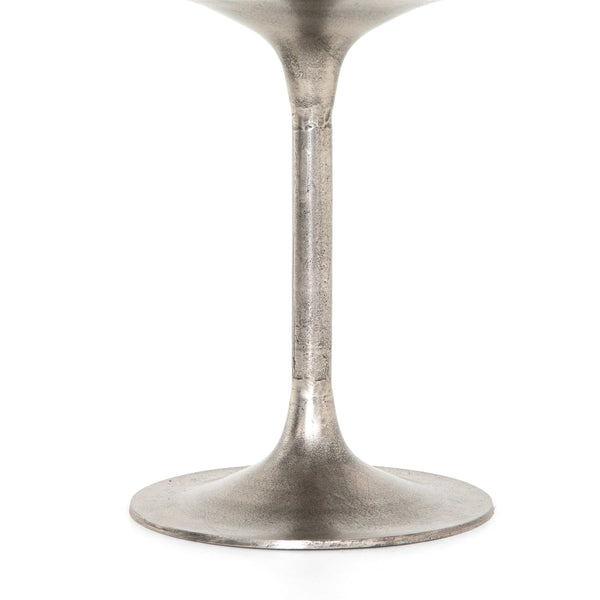 Home Fashion Simone Bistro Table Raw Nickel By Four Hands
