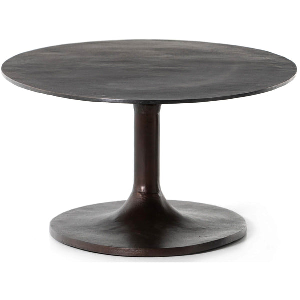 Home Fashion Simone Oval Coffee Table Antique Rust By Four Hands