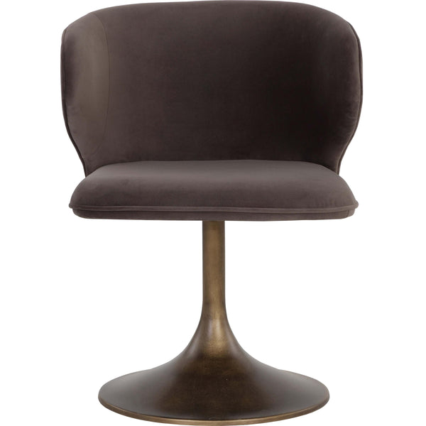 Home Fashion Simone Swivel Dining Chair Meg Ash Set Of 2