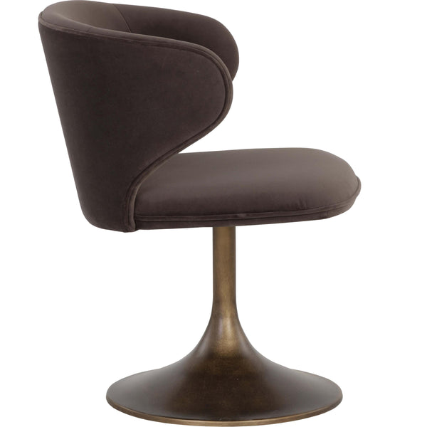 Home Fashion Simone Swivel Dining Chair Meg Ash Set Of 2