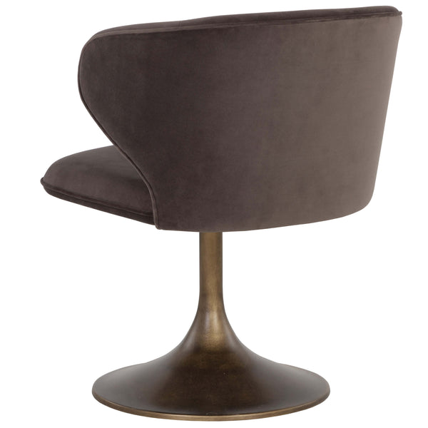 Home Fashion Simone Swivel Dining Chair Meg Ash Set Of 2