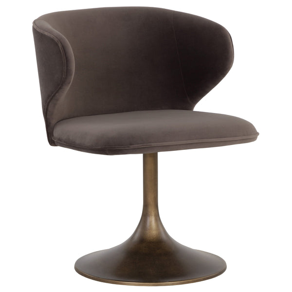 home fashion Simone Swivel Dining Chair Meg Ash Set of 2