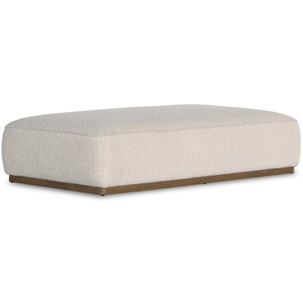 home fashion Sinclair Cocktail Ottoman Knoll Natural by Four Hands