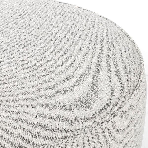 Home Fashion Sinclair Large Round Ottoman Knoll Domino By Four Hands