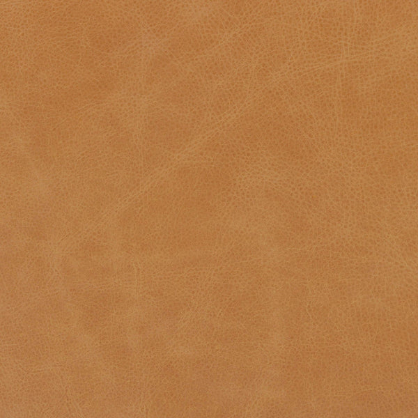 Home Fashion Sinclair Round Leather Ottoman Butterscotch By Four Hands