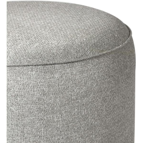 Home Fashion Sinclair Round Outdoor Ottoman Hayes Smoke By Four Hands